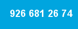 926 681 26 74